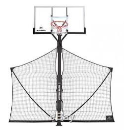 Silverback Basketball Yard Guard Defensive Net System Rebounder with