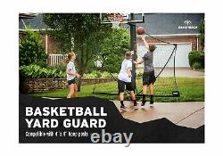 Silverback Basketball Yard Guard Defensive Net System Rebounder with Foldable