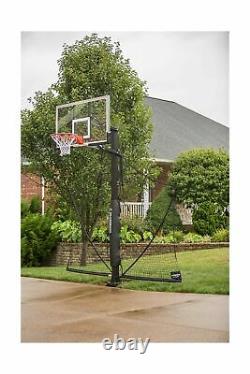 Silverback Basketball Yard Guard Defensive Net System Rebounder with Foldable