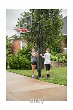 Silverback Basketball Yard Guard Defensive Net System Rebounder with Foldable