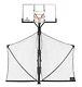 Silverback Basketball Yard Guard Defensive Net System Rebounder with Foldable Ne