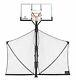 Silverback Basketball Yard Guard Defensive Net System Rebounder with Foldable Ne