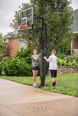 Silverback Basketball Yard Guard Defensive Net System Rebounder with Foldable Ne