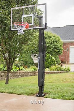 Silverback Basketball Yard Guard Defensive Net System Rebounder with Foldable Ne