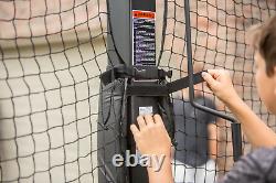 Silverback Basketball Yard Guard Net Rebounder with Foldable Net and Arms