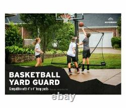 Silverback Yard Guard Basketball Defensive Net Wall system Foldable Rebounder
