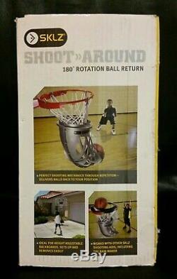 Sklz Shoot-around 180 Degree Rotation Basketball Return Brand New In Box