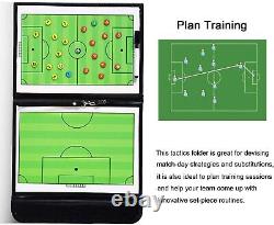 Soccer Football Coaching Board Tactical Magnetic Board Kit Free Shipping in USA