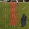 Soccer Training Sticks Adjustable for Practice Basketball Improve Agility