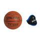 Spalding TF-500 Composite Basketball (29.5) and Smart Shot Training Aid