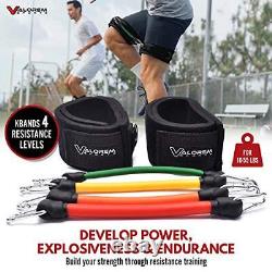Speed & Agility Training Equipment Set Includes 4 Agility Hurdles, 20 Disc