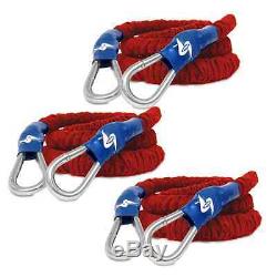 Speedster Lightning Cord 3Pk, Heavy 20' 8' 4' Bungee Bands for Speed Training