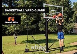 Sport Basketball Yard Guard Easy Fold Defensive Net System Quickly Installs