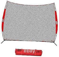 Sports Barrier Net, 12x10FT Baseball Softball Screen for Hitting and Pitching