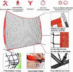 Sports Barrier Net, Sports Net, Barricade Backstop Net, Perfect for Baseball, Softba