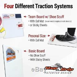 StepNGrip Model Courtside Shoe Grip Traction Mat Basic with Sticky Uses