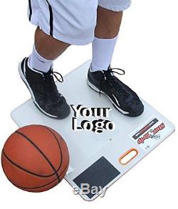 Stop Slipping with 8.5 x 11 inch LARGE CUSTOM LOGO withShoe Scuff Traction