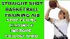 Straight Shot Basketball Shooting Aid Stops Flying Elbow Fade On Follow Through