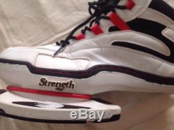 Strength Shoes White Size 15 Mens Basketball Vertical Jump Training Polymetrics