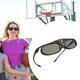 Strobe Glasses Lightweight Heads up Basketball Dribbling Goggles for Teens