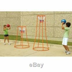 Swish Ball Goal Basketball Training Hoop For Kids Girls Heavy Duty Steel 6 Feet