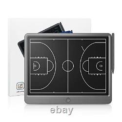 TUGAU Basketball Coaching Board Inch LCD Basketball Strategy Board with Stylu