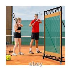 Tennis Rebounder 12'x6', Adjustable Tilt Rebound Net, Multi-Sport Tr