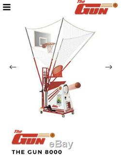 The Gun 8000 Basketball Machine by Shoot-A-Way Made in USA
