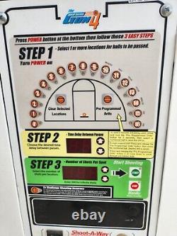 The Gun 8000 By Shootaway Basketball Shooting Machine