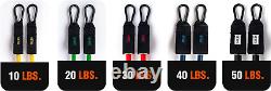 Vertical Jump Resistance Bands Jump Higher 5 Pairs of Different Resistance L