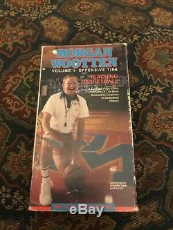 Very Rare Morgan Wooten Vol. 1 Offensive Tips Teaching Basketball VHS Dematha HS