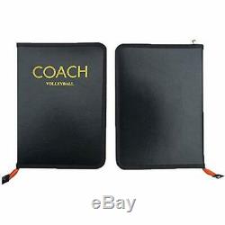 Volleyball Coaching Board Tactic Strategy Training Aids Equipment Zipper &