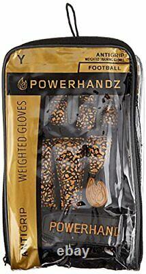 Weighted Anti-Grip Football Gloves for Strength and Resistance XX-Large