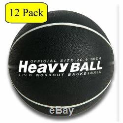 Weighted Training Basketball Team Pack (12 Balls)
