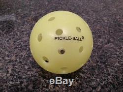 Yellow Pickle Balls! 4 Dozen (48)! Never Used! Endorsed! Original Dura Fast 40